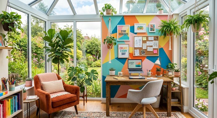 16 Sunroom Office Ideas for a Bright Workspace