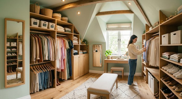 15 Attic Walk-In Closet Ideas You’ll Wish You Tried