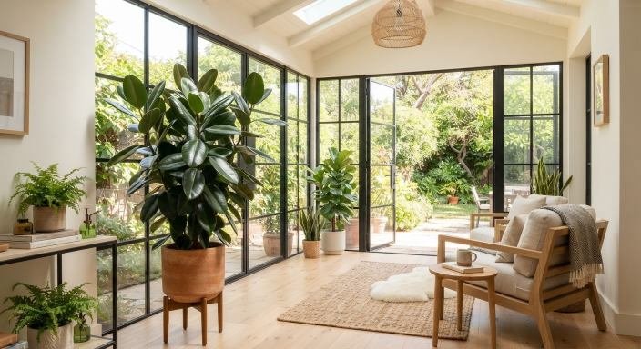 15 Sunroom Decor Ideas with Beautiful Greenery