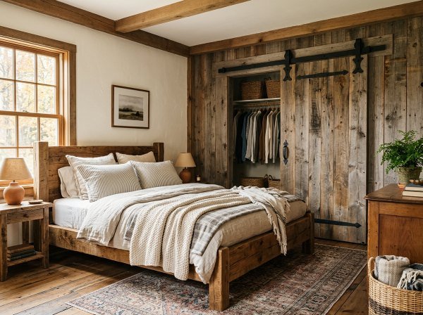 16 Rustic Bedroom Ideas for a Warm Cozy Retreat