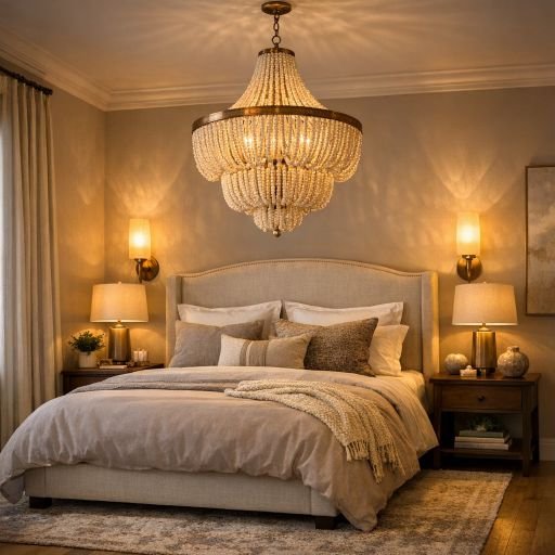 Add Layered Lighting to Your Master Bedroom Design