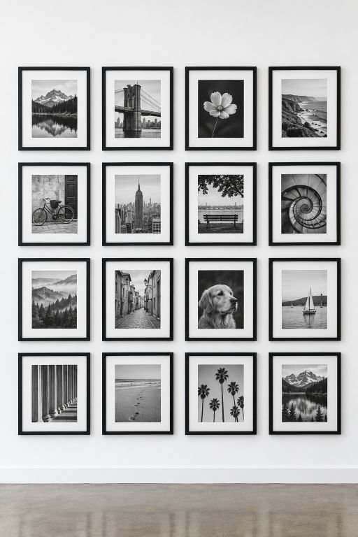Create a Classic Grid Gallery Wall