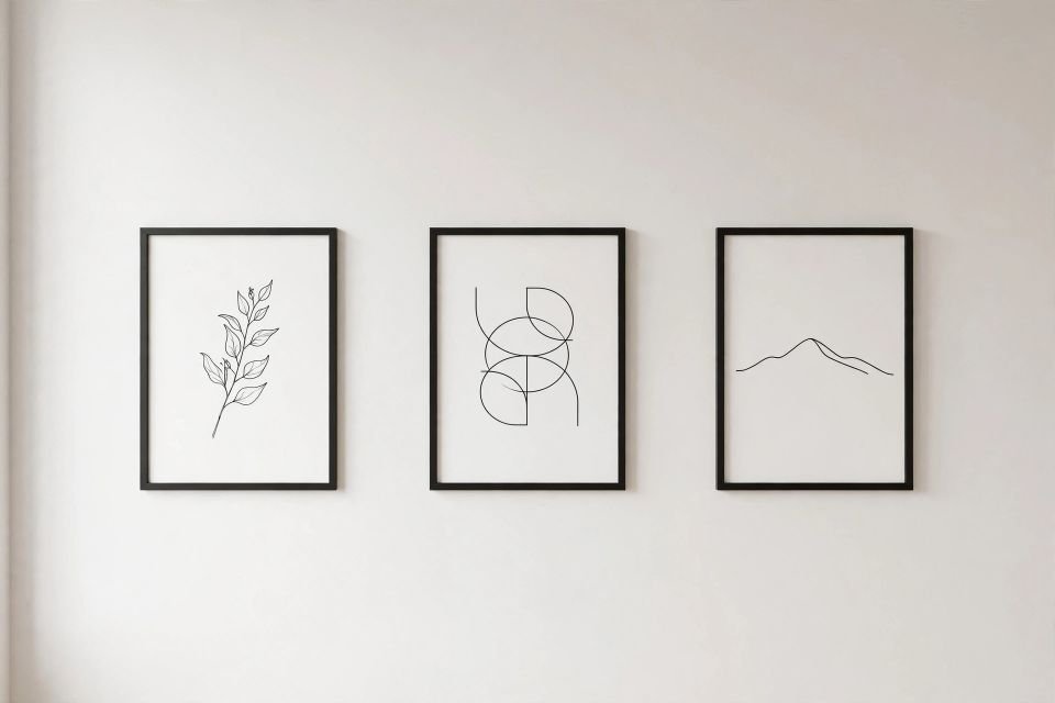 Create a Minimalist Gallery Wall