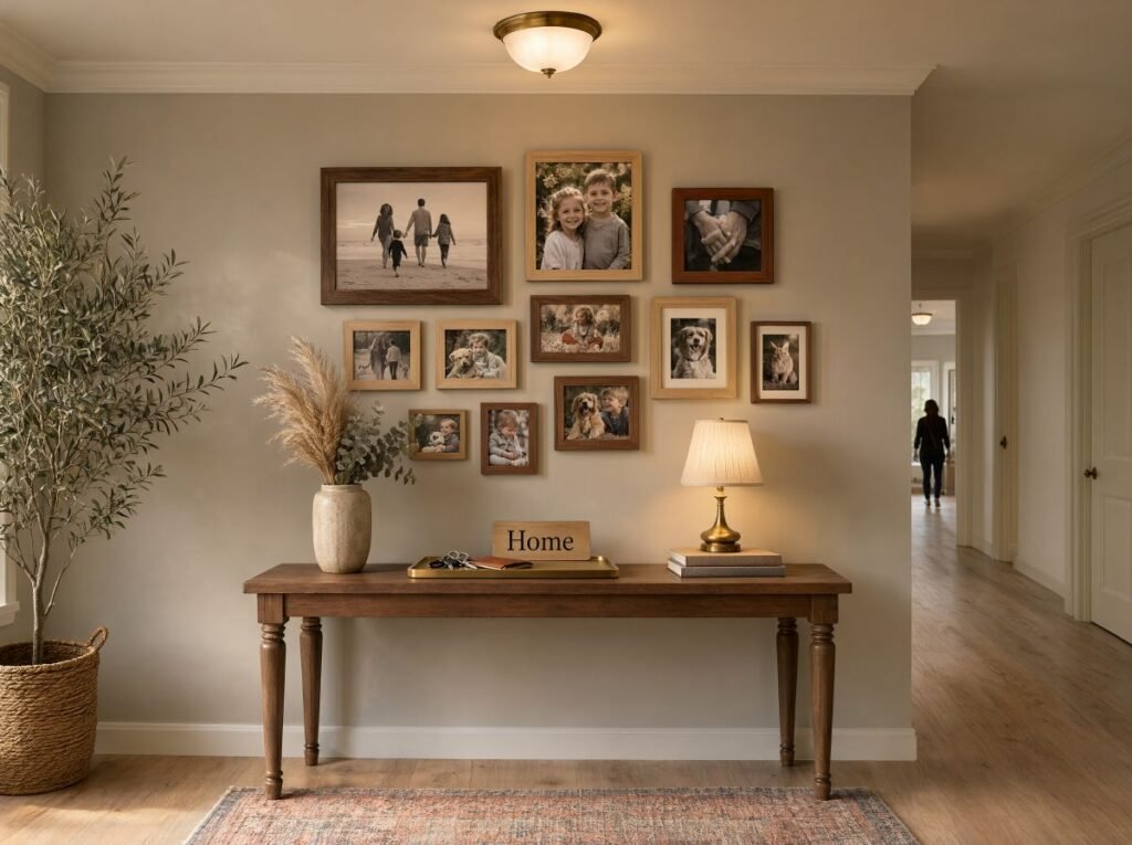 Design a Family Photo Gallery Wall
