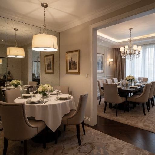 Formal Dining Room Design for Small and Large Spaces