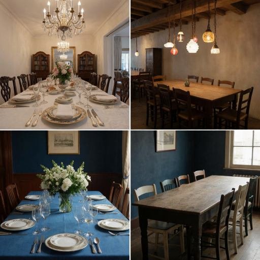 Formal vs Casual Dining Room Side-by-Side Comparison