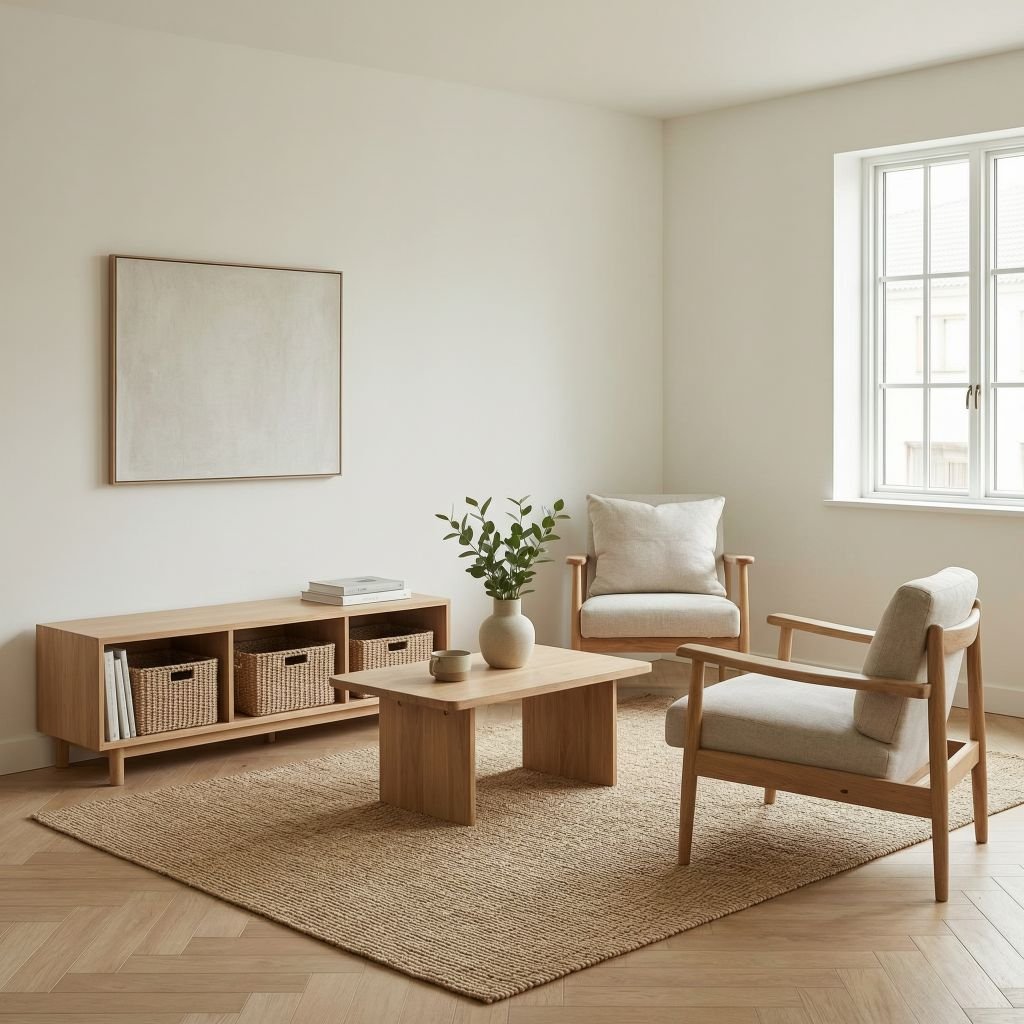 Keep the Room Balanced and Uncluttered