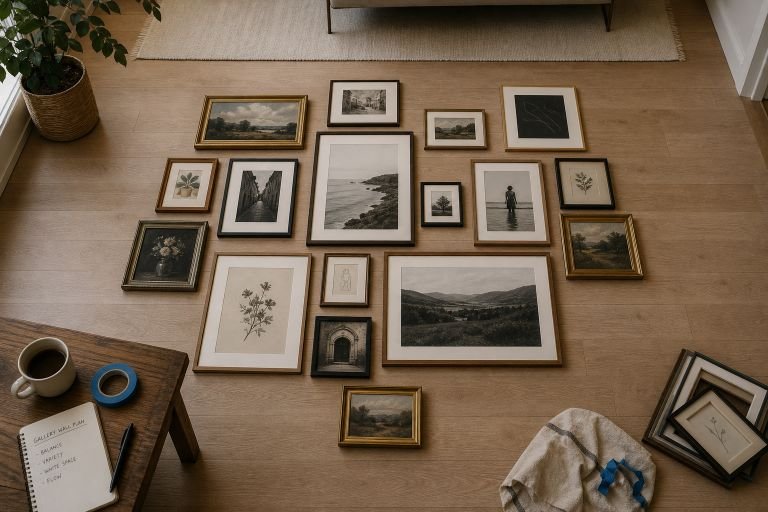 Lay Out Your Frames Before Hanging