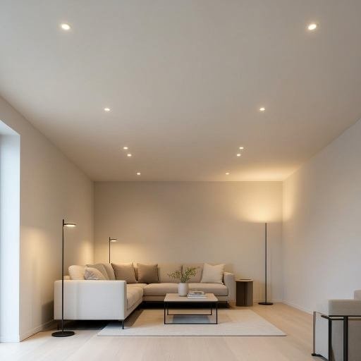 Living Room Lighting Ideas for Rooms with Low Ceilings