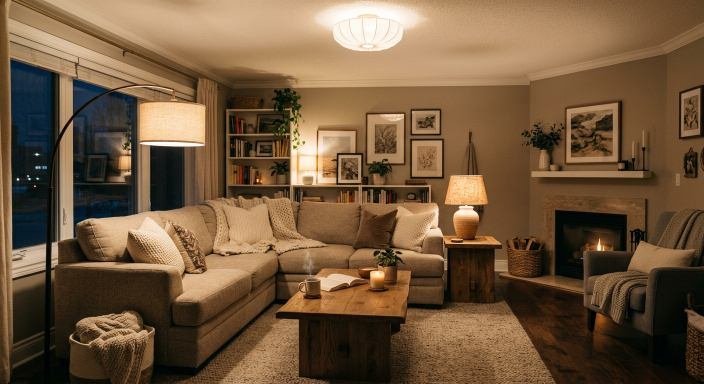 Living Room Lighting Ideas for a Warm and Stylish Space