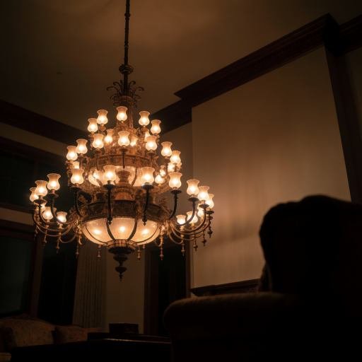 Living Room Lighting Ideas with Statement Chandeliers