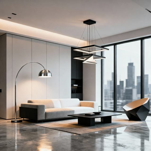 Modern Living Room Lighting for a Contemporary Home