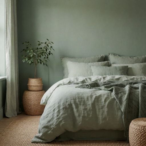 Sage Green for a Natural, Relaxing Feel