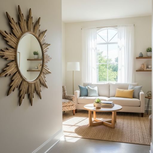Use Mirrors to Make a Small Room Feel Bigger