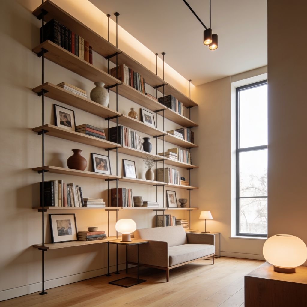 Use Vertical Space for Storage and Decor